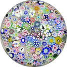 Magnum Damon MacNaught 2021 Complex Millefiori Closepack with Roses, Dogwood Blossoms, & Silhouettes