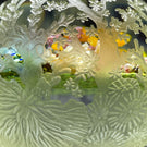 Cathy Richardson 2021 Flamework Coral Reef with All Over Surface Engraving 1 of 1
