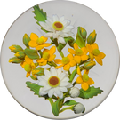 Gordon Smith 2020 Flamework Wild Flower Bouquet Star Cut Base