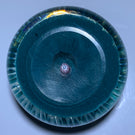 Perthshire Paperweights PP107 Complex Concentric Millefiori With Butterfly Picture Cane