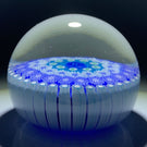 Matt Fimiano 2019 Complex Concentric Blue Millefiori in Staves