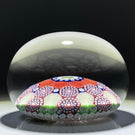 Michael Hunter 2021 Patterned Concentric Complex Millefiori with Lovebird Picture Murrine & Roses