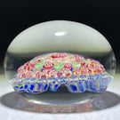 Vintage Baccarat Crystal Glass Art Paperweight Complex Concentric Millefiori