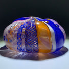 Ro Purser & Richard Marquis 1986 Noble Effort Art Glass Paperweight Murrine & Latticino