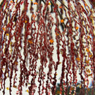 Alison Ruzsa 2021 Weeping Cherries with Orange Butterflies Encapsulated Hand-Painted Enamels