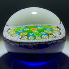 Matt Fimiano 2019 Patterned Complex Millefiori on Transparent Blue Ground