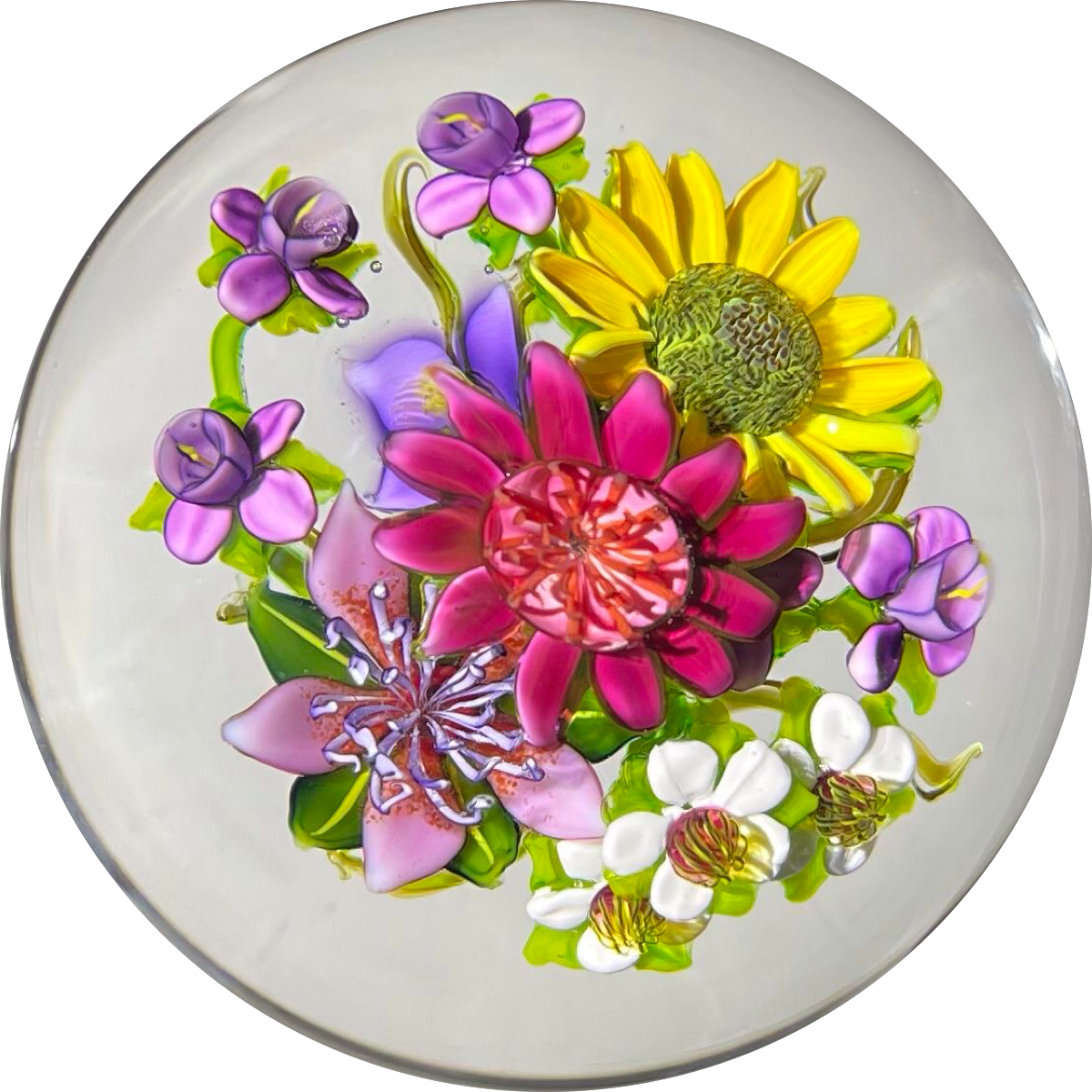 Ken Rosenfeld 2020 Flamework Medium Flower Bouquet