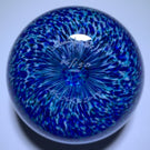 Chris Sherwin 2019 Closepack Complex Millefiori on Blue With Face Murrine
