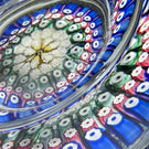 Early Whitefriars Concentric Millefiori Paperweight Style Inkwell