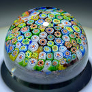 Magnum Vintage Murano Concentric Complex Millefiori on Colorful Filigree & Ribbon Scramble