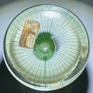 Perthshire Paperweights 1977 Carpet Ground with Seven Pictoral Murrine Canes