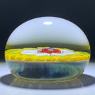James Hart Concentric Clichy Style Millefiori Roses on Aventurine Ground