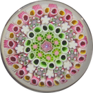 Damon MacNaught 2020 Concentric Complex Millefiori With Rose Canes in Pink & White Staves