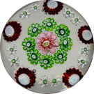 Antique Clichy Miniature Miniature Open Concentric Millefiori
