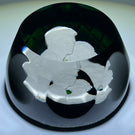 Cristal d’Albret 1967 Faceted John and Jackie Kennedy Waffle Cut Emerald Ground