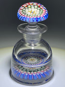 Early Whitefriars Concentric Millefiori Paperweight Style Inkwell