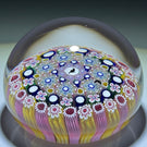 Damon MacNaught 2021 Close Concentric Millefiori with Rose Canes & Cat Silhouette