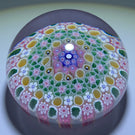 Damon MacNaught 2020 Complex Concentric Millefiori With Pink Rose Canes