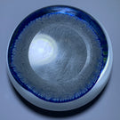Perthshire Paperweights 1987 Golfer on Upset Muslin Complex Concentric Millefiori