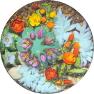 Cathy Richardson 2020 One-Of-A-Kind Flamework Flowering Cacti Barrel Cactus